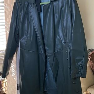 Brand New Faux Leather Dress